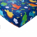 Cloele Baby Bedding Set-Milk Fiber Standard Size 3 Piece Crib Bedding Set,Soft Toddler Bedding-Includes Toddler Pillowcase,Crib Sheet,Baby Blanket-Dinosaur Design for Boys and Girls